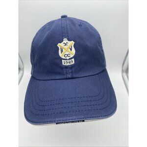 Hidden Valley Country Club Logo Blue Baseball Hat Cap Adjustable Strap-back